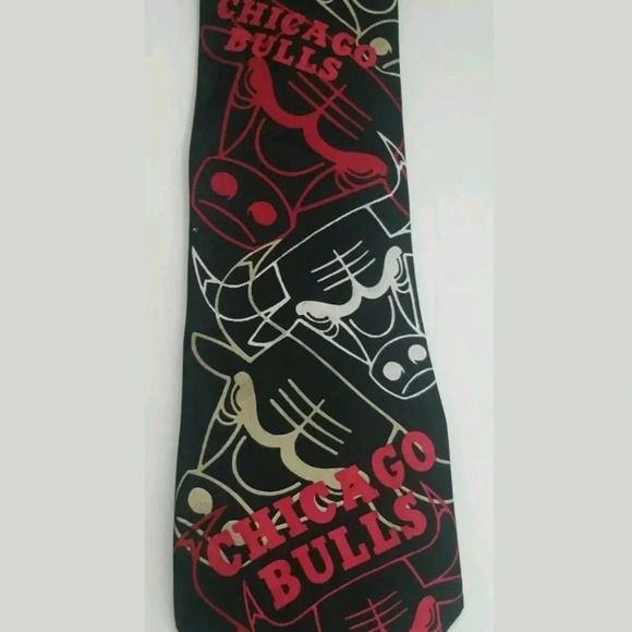 Vintage Chicago Bulls Men's Neck Tie Ralph Marlin - Picture 3 of 7